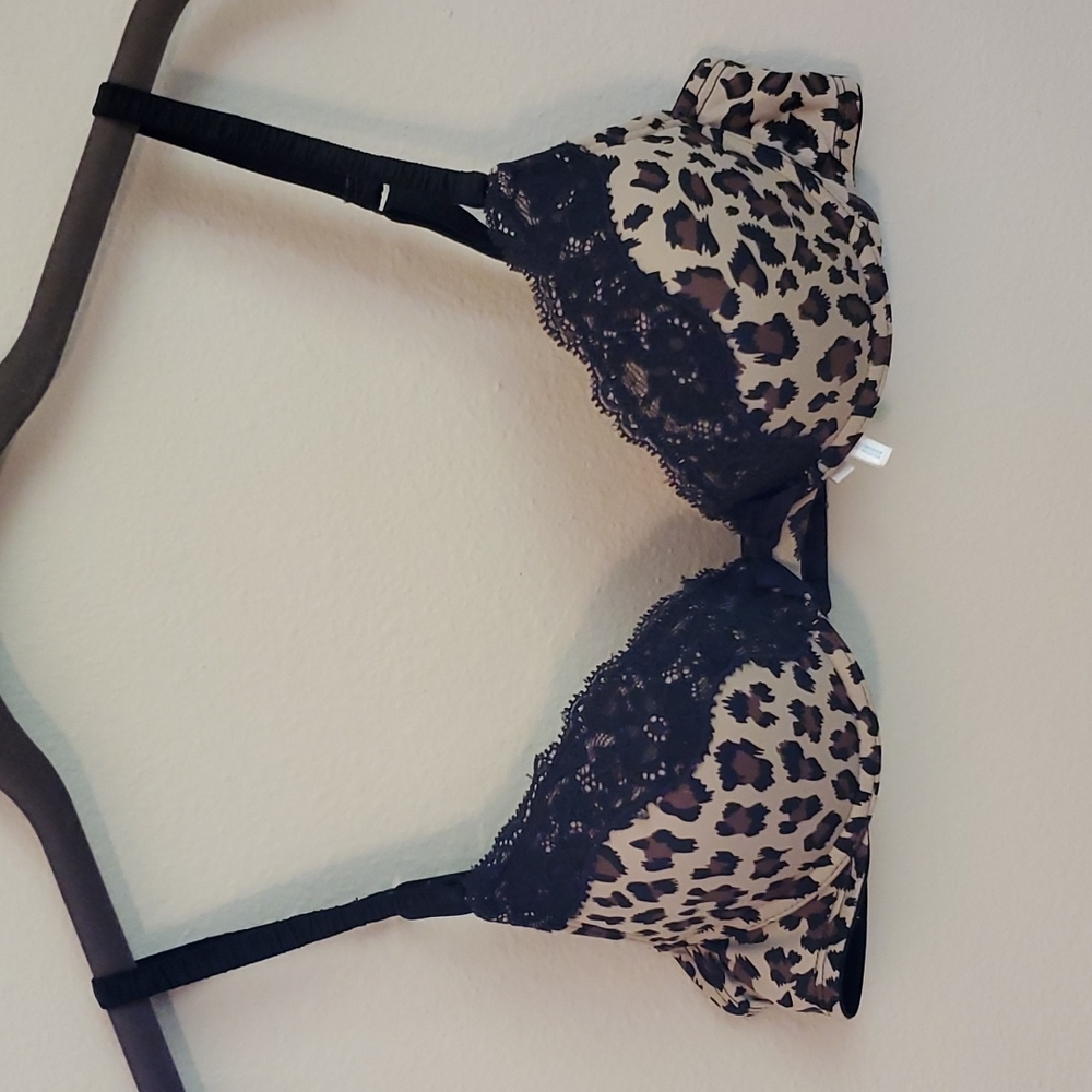 Animal Print Lacy Aerie Bra